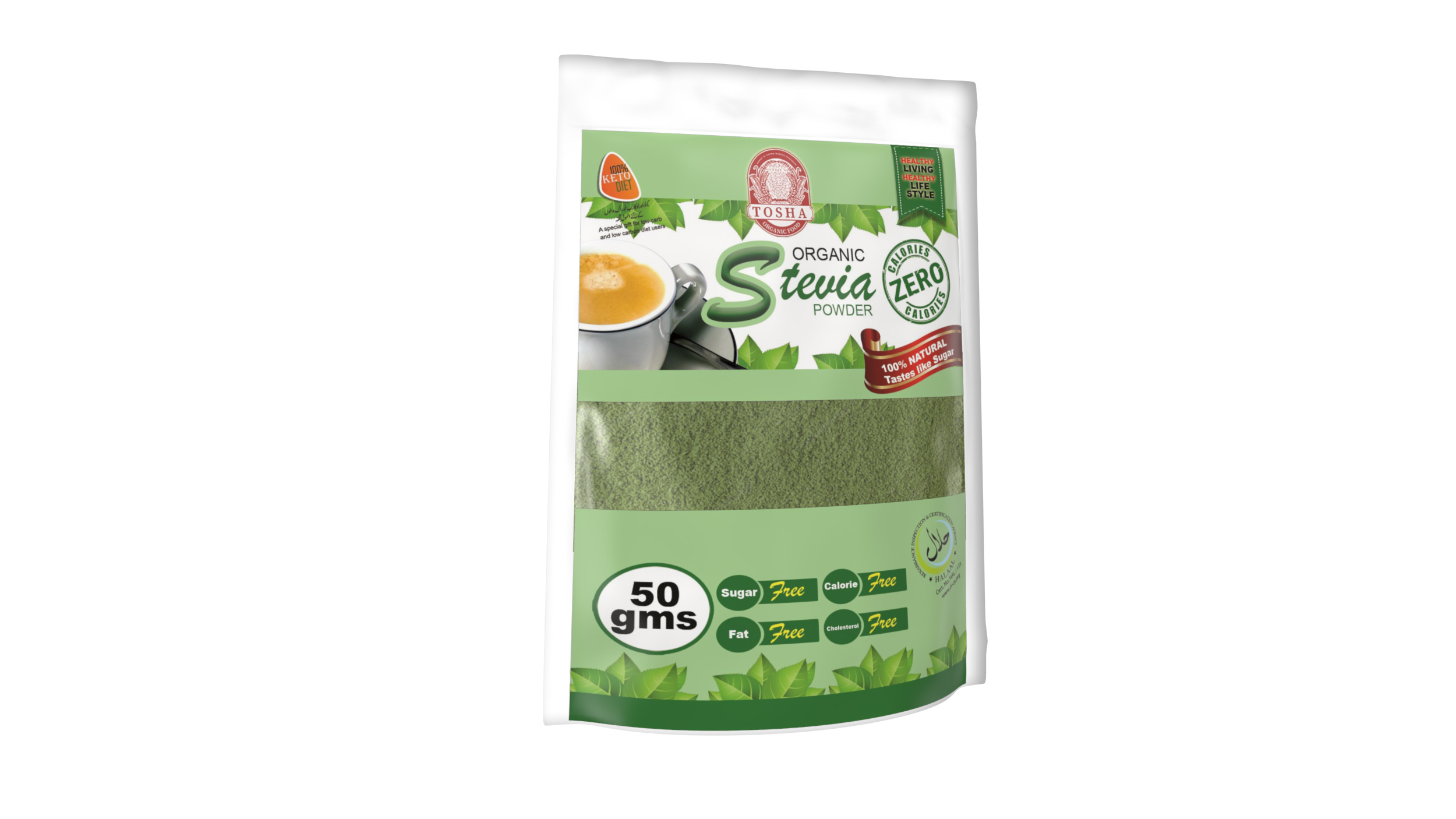 Stevia Pack 50gms Tosha Official